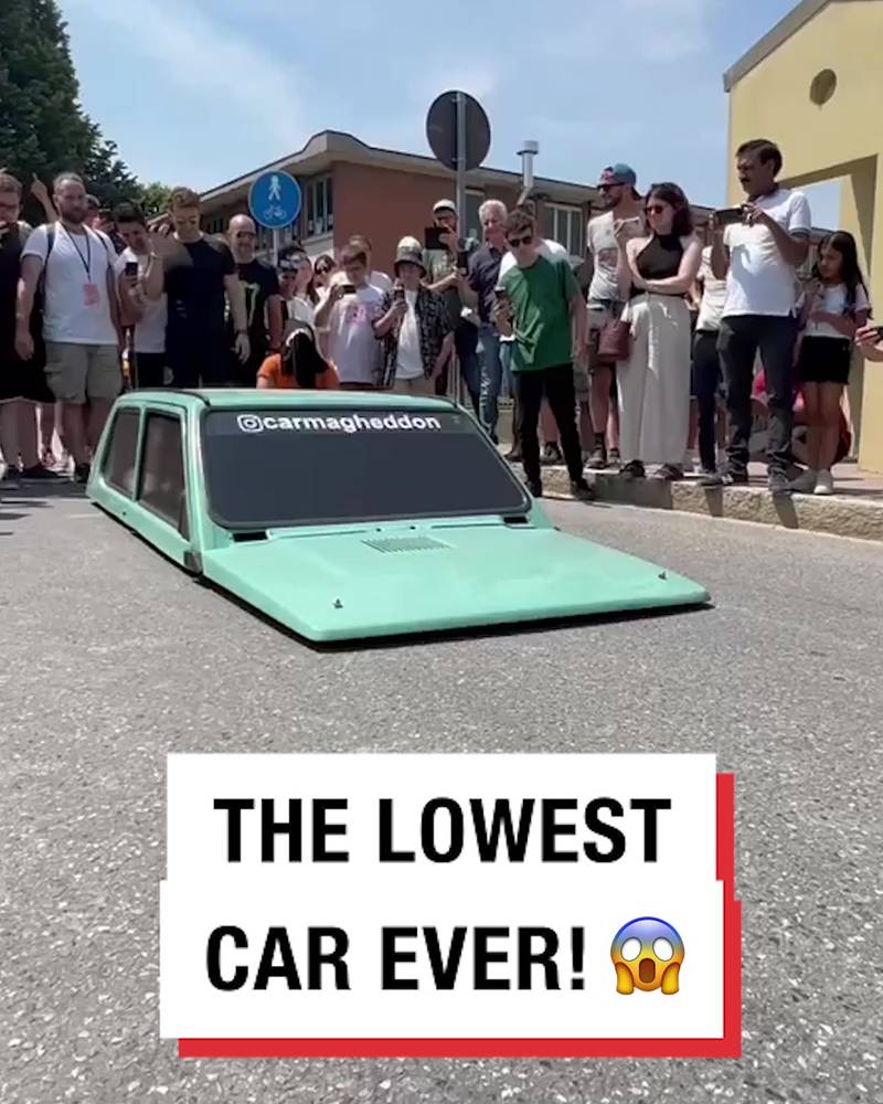 The lowest car ever?