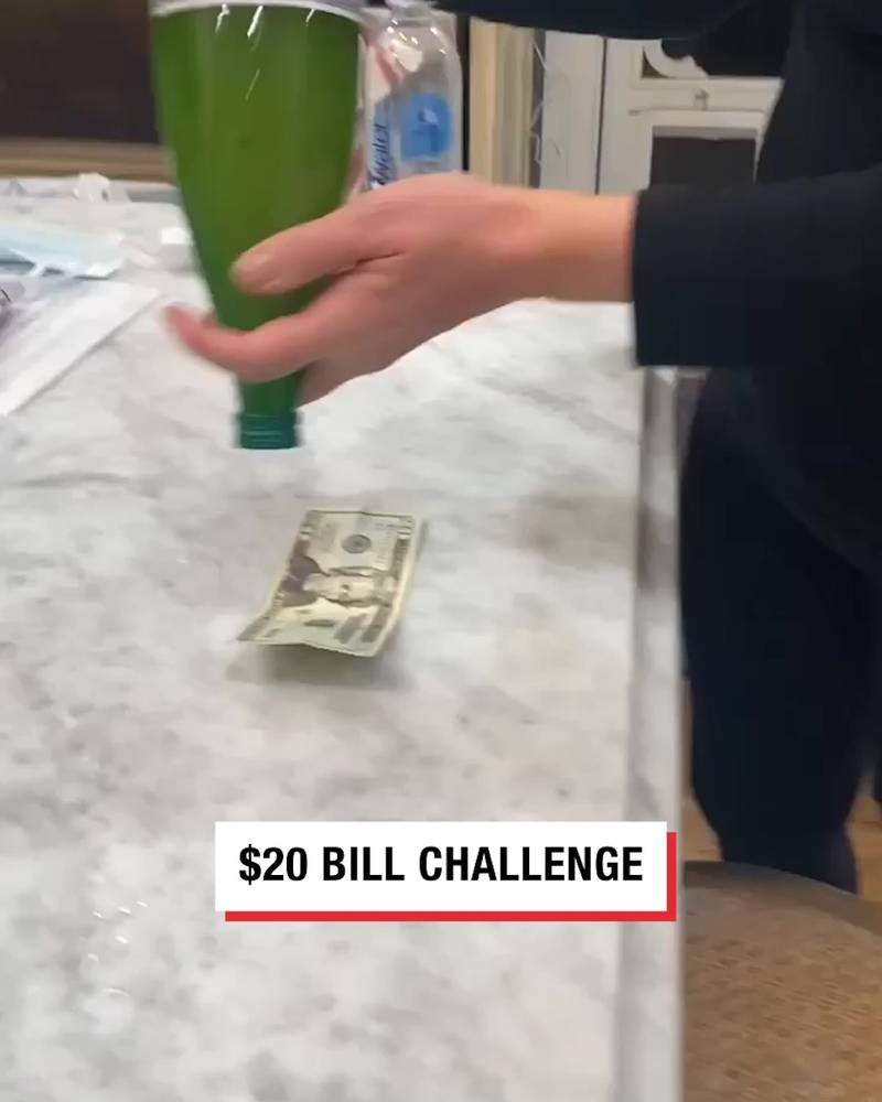 20 dollar bill challenge