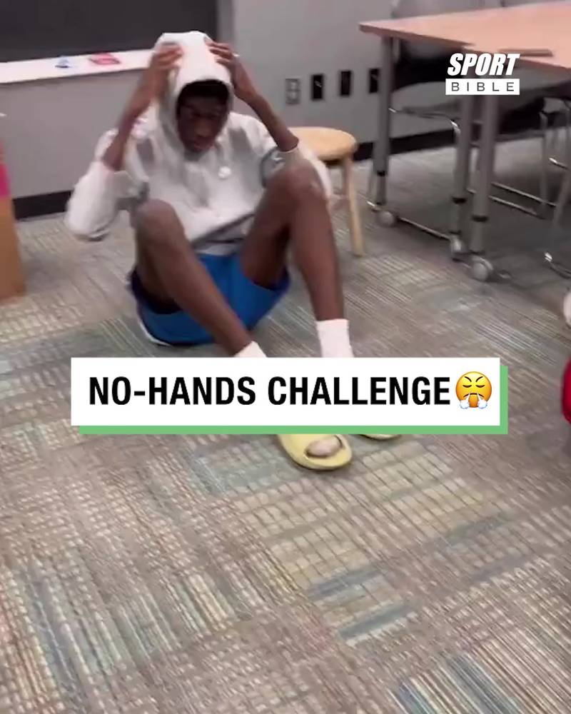 No-Hands Challenge 😮‍💨