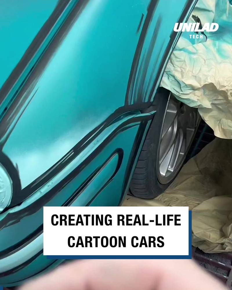 Using Markers To Make Cars Look Like Cartoons