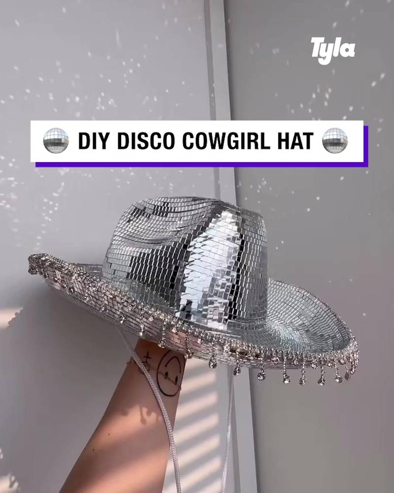 LADbible Video hub - Making a disco cowgirl hat