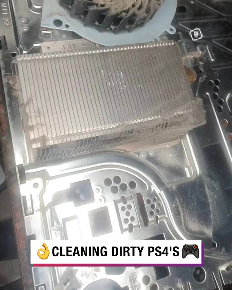 Remember to hoover your PlayStation