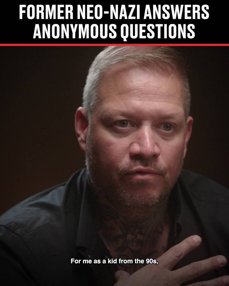 Former Neo-Nazi answers anonymous questions