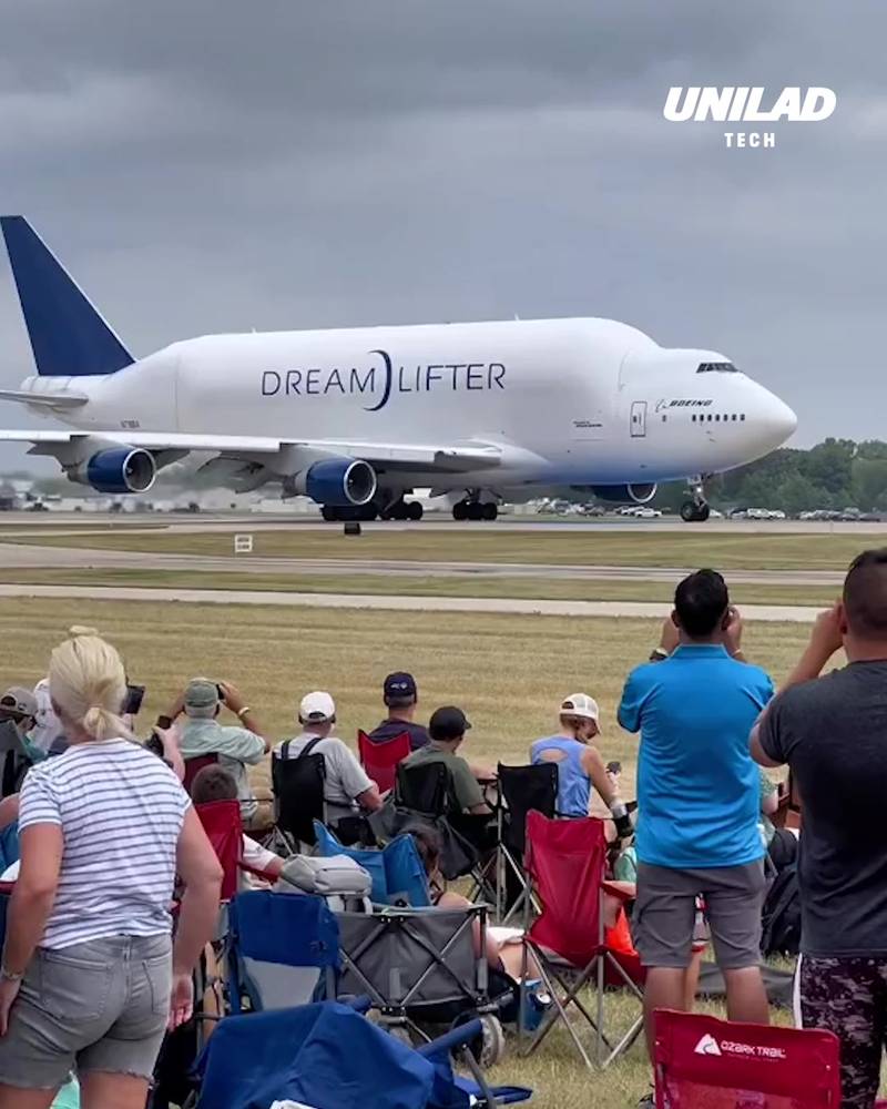 Massive Plane Takes Off