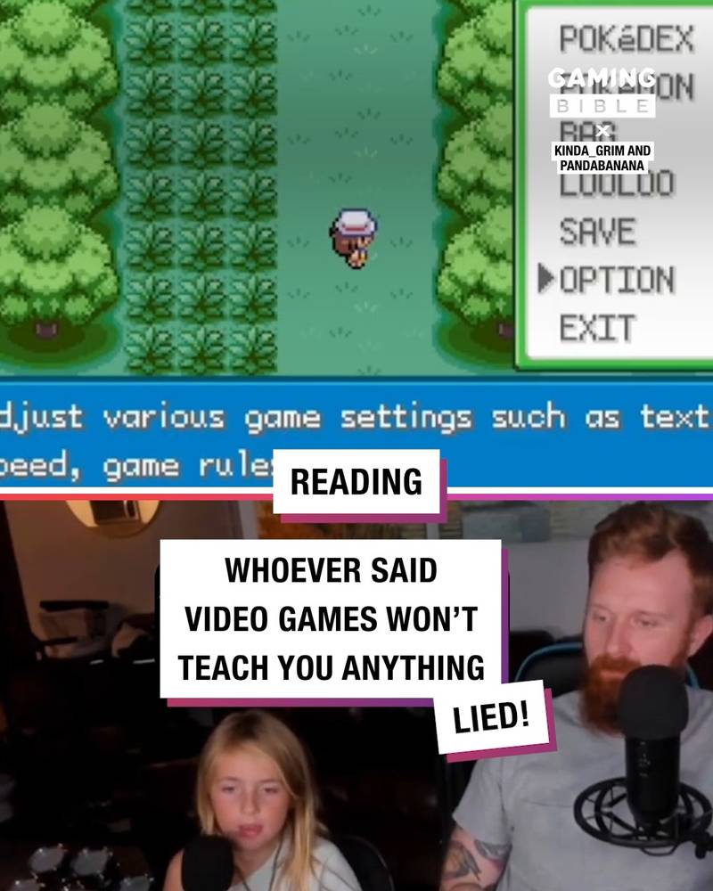 Teaching spelling with classic Pokémon - what a dad 🥰