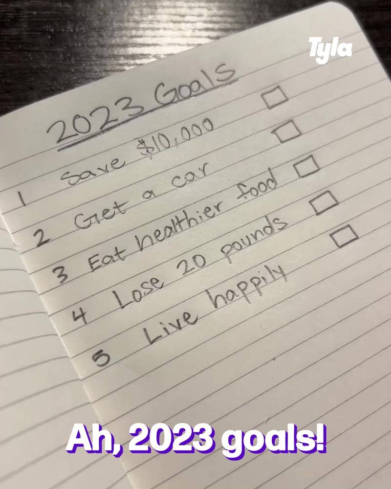Not me amending my New Year resolutions...