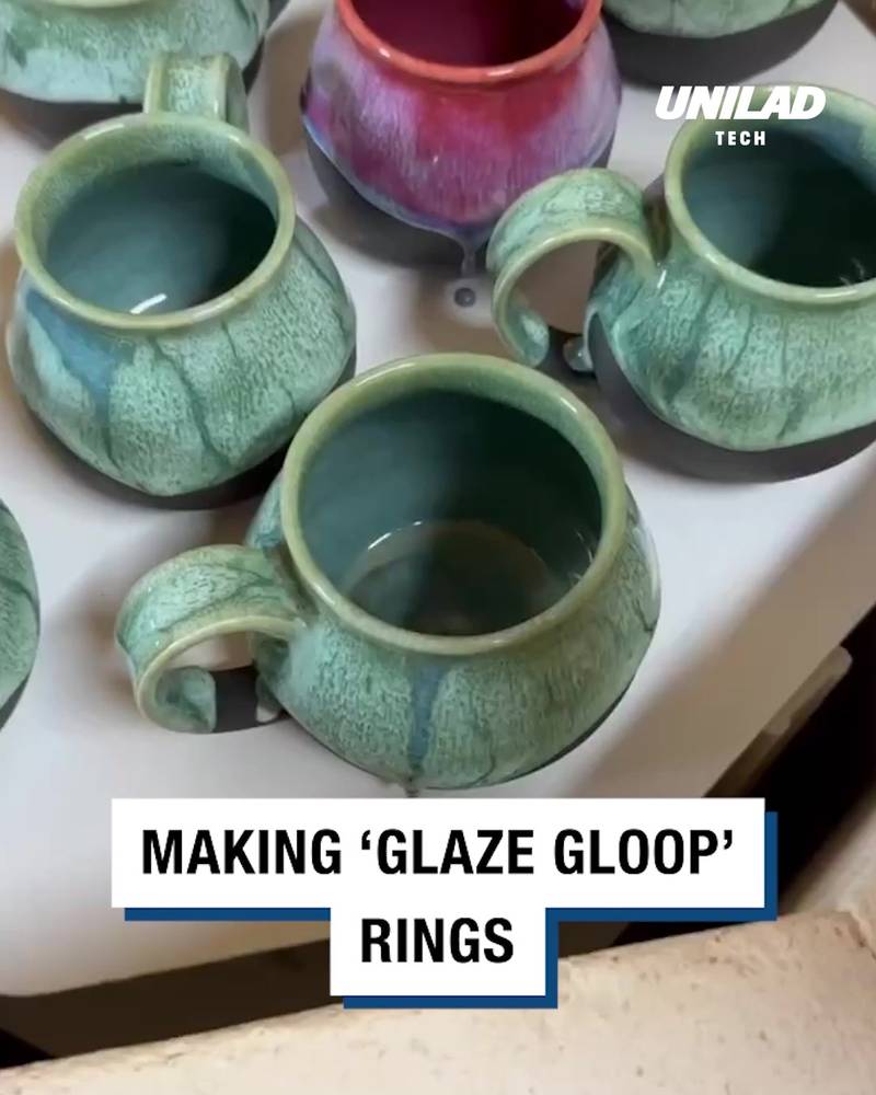 How We Make Our 'Glaze Gloop' rings