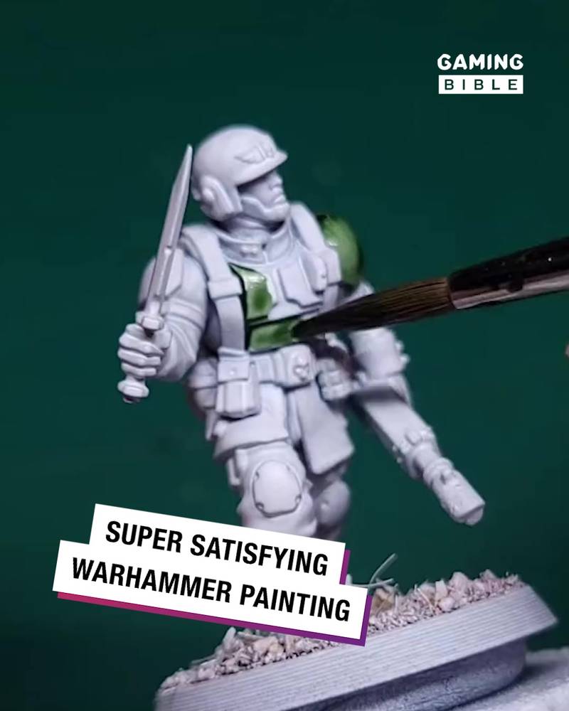 Super satisfying Warhammer painting