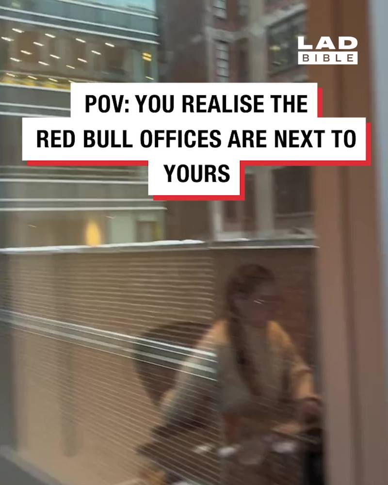 When the RedBull office is your neighbor...
