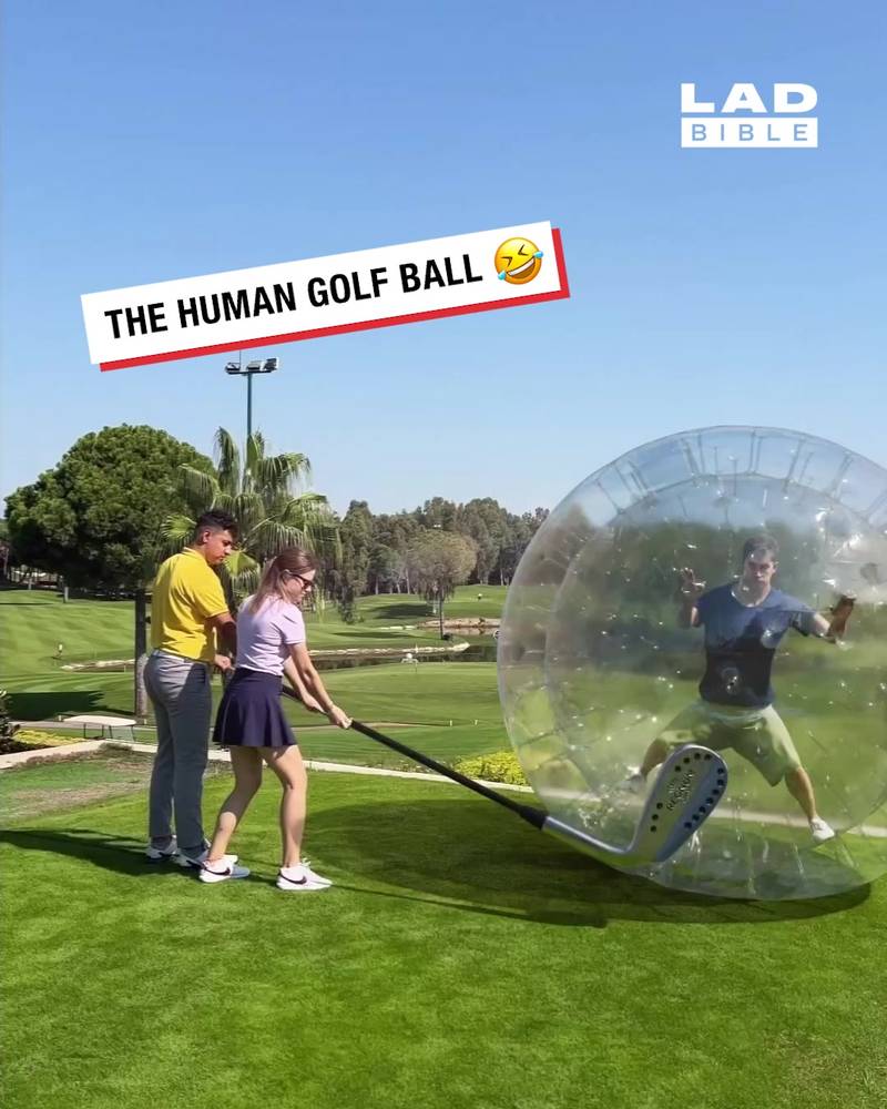 Human Golf Ball