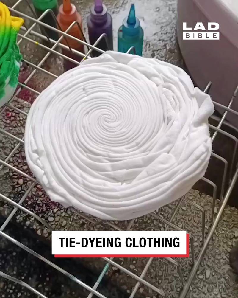 The most satisfying tie dye clothing