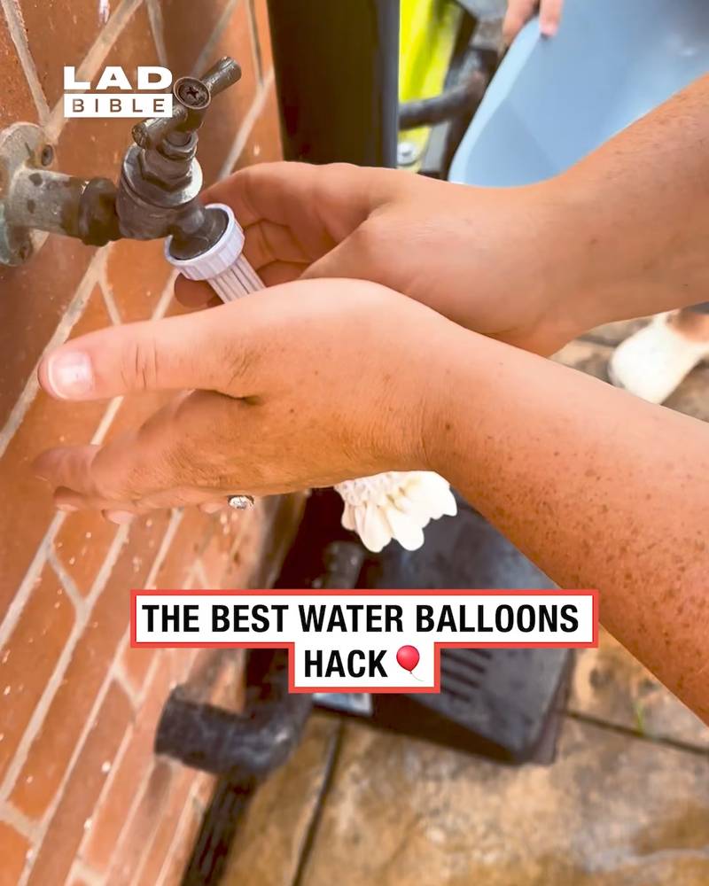 The Best Life Hack For Water Balloons