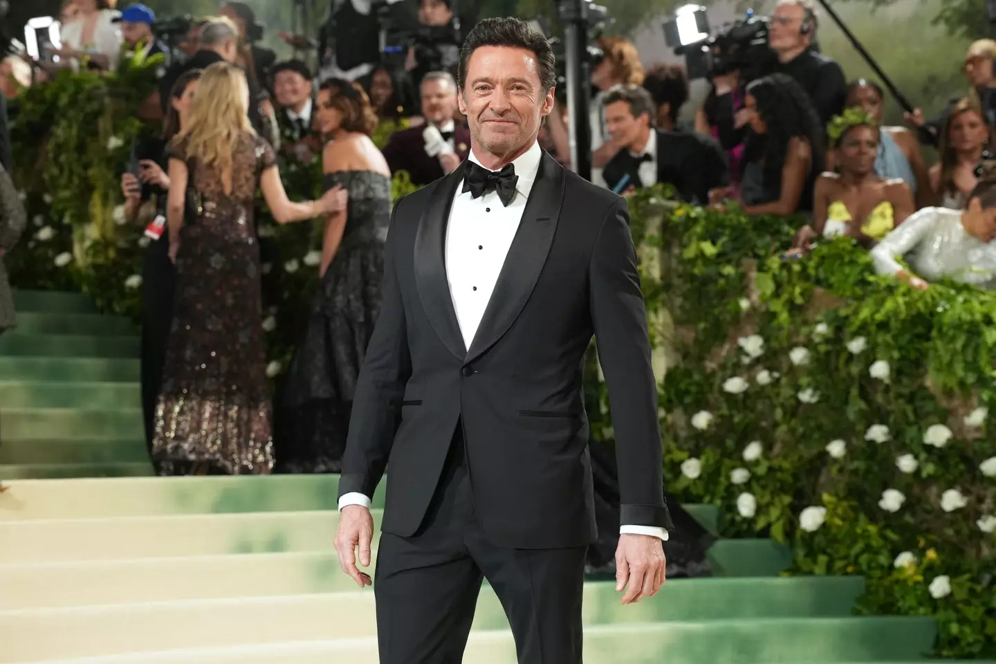 Jackman attended this year's Met Gala without his ex-wife (Sean Zanni/Patrick McMullan via Getty Images)