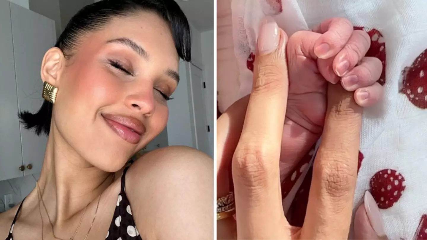 TikToker Nara Smith announces she's welcomed baby with husband Lucky and reveals ‘sweet’ name