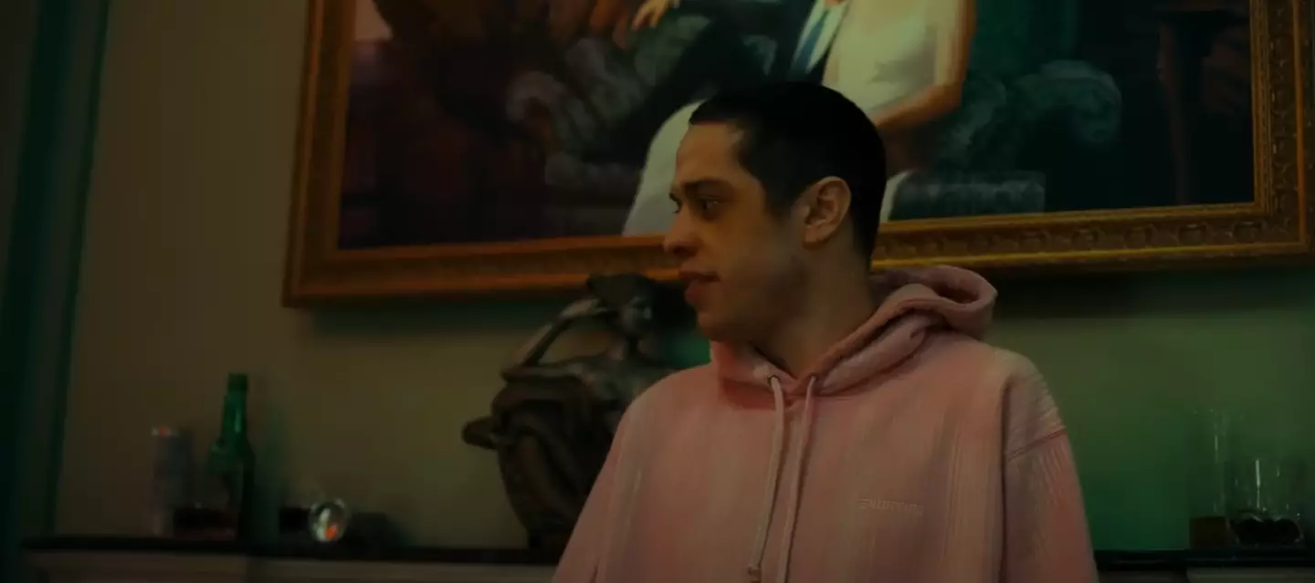 Pete Davidson appears in the horror hit. (A24)