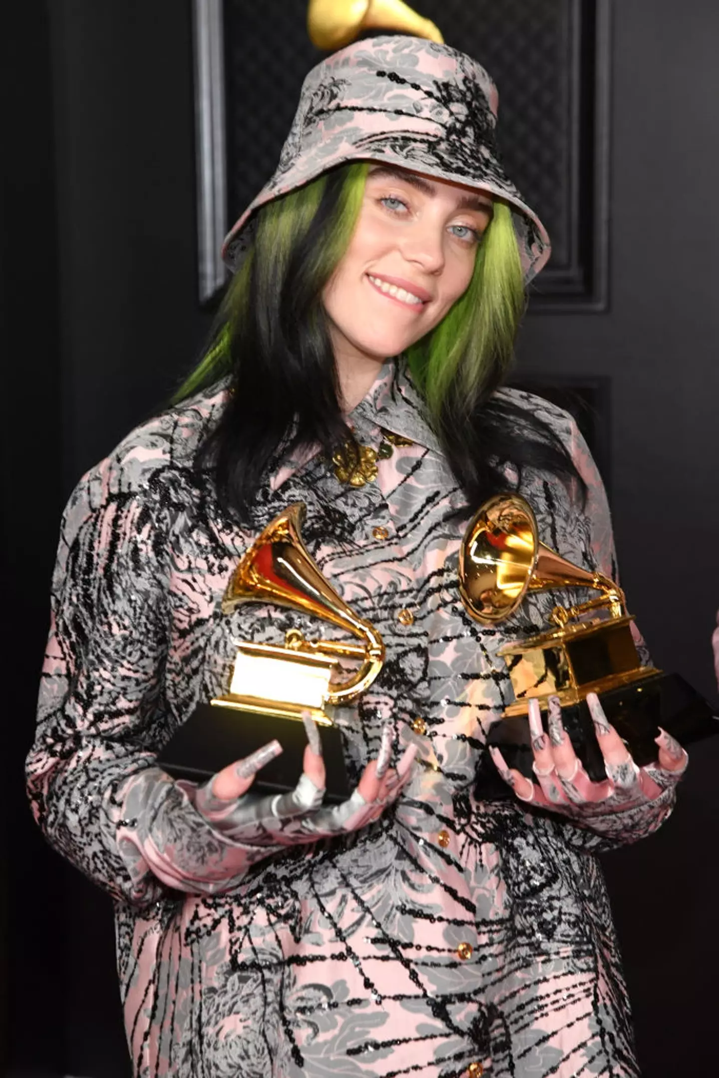 Billie Eilish said she's been in love with girls for her 'whole life'. (Kevin Mazur/Getty Images for The Recording Academy)