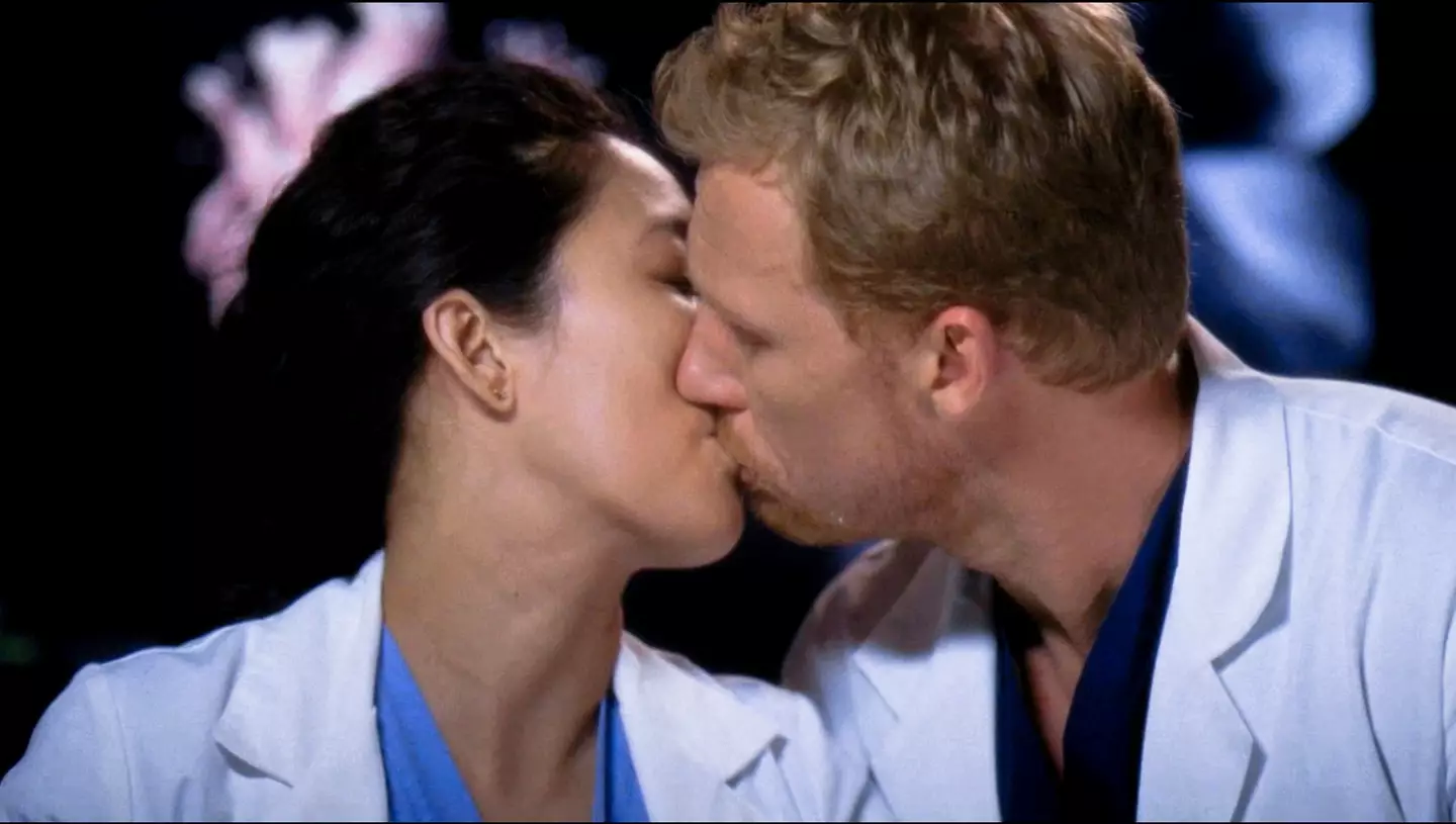 Both Bridgerton and Grey's Anatomy share a similarly steamy connection. (ABC)