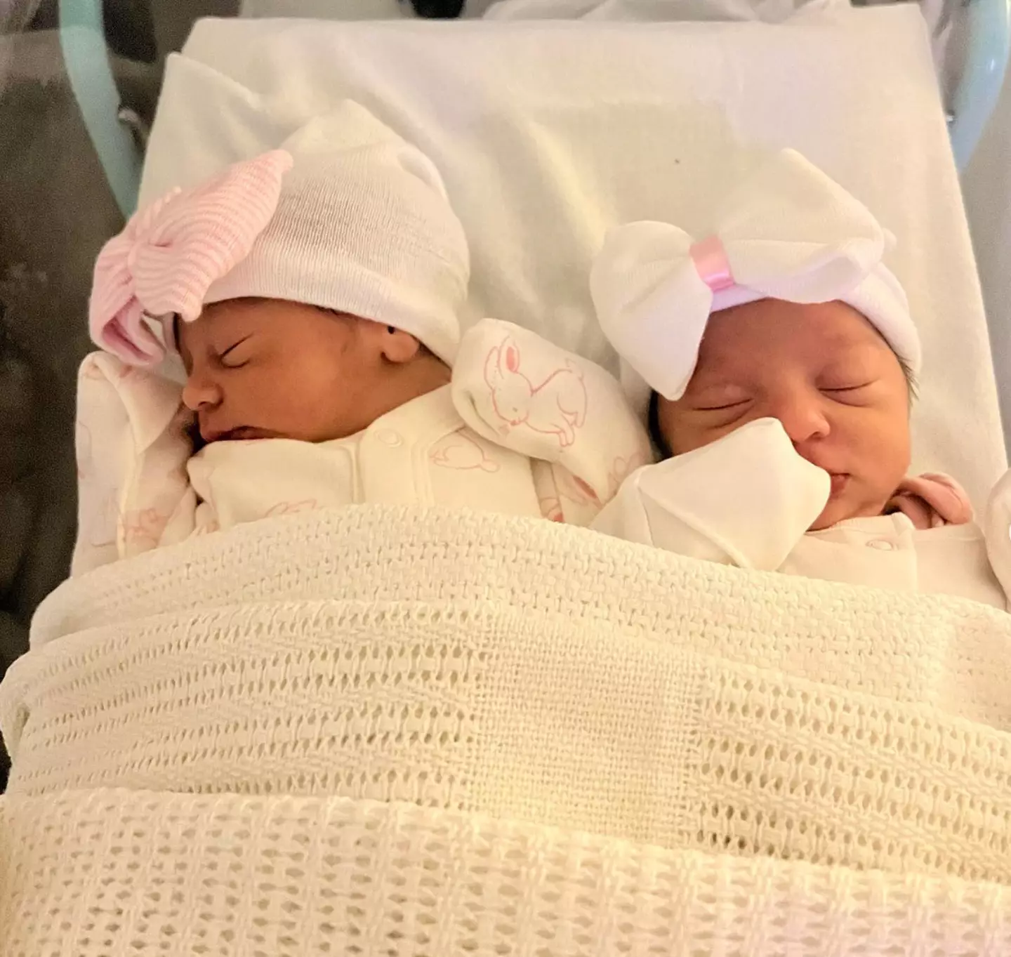 The couple have welcomed twin girls.