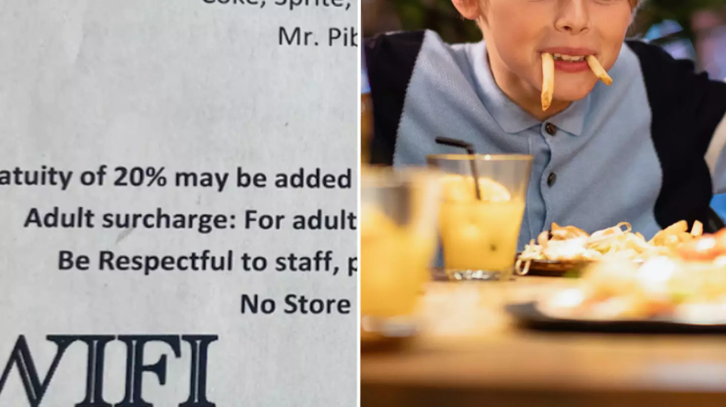 Restaurant sparks debate after adding ‘bad parent fee’ to menu