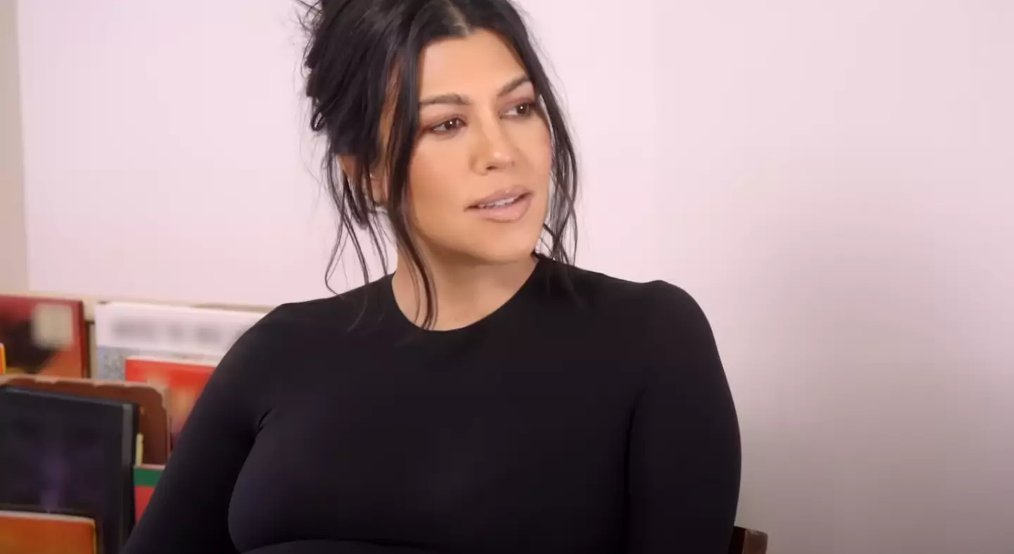 Kourtney Kardashian admitted she's now in her scrapbooking era. (Hulu)
