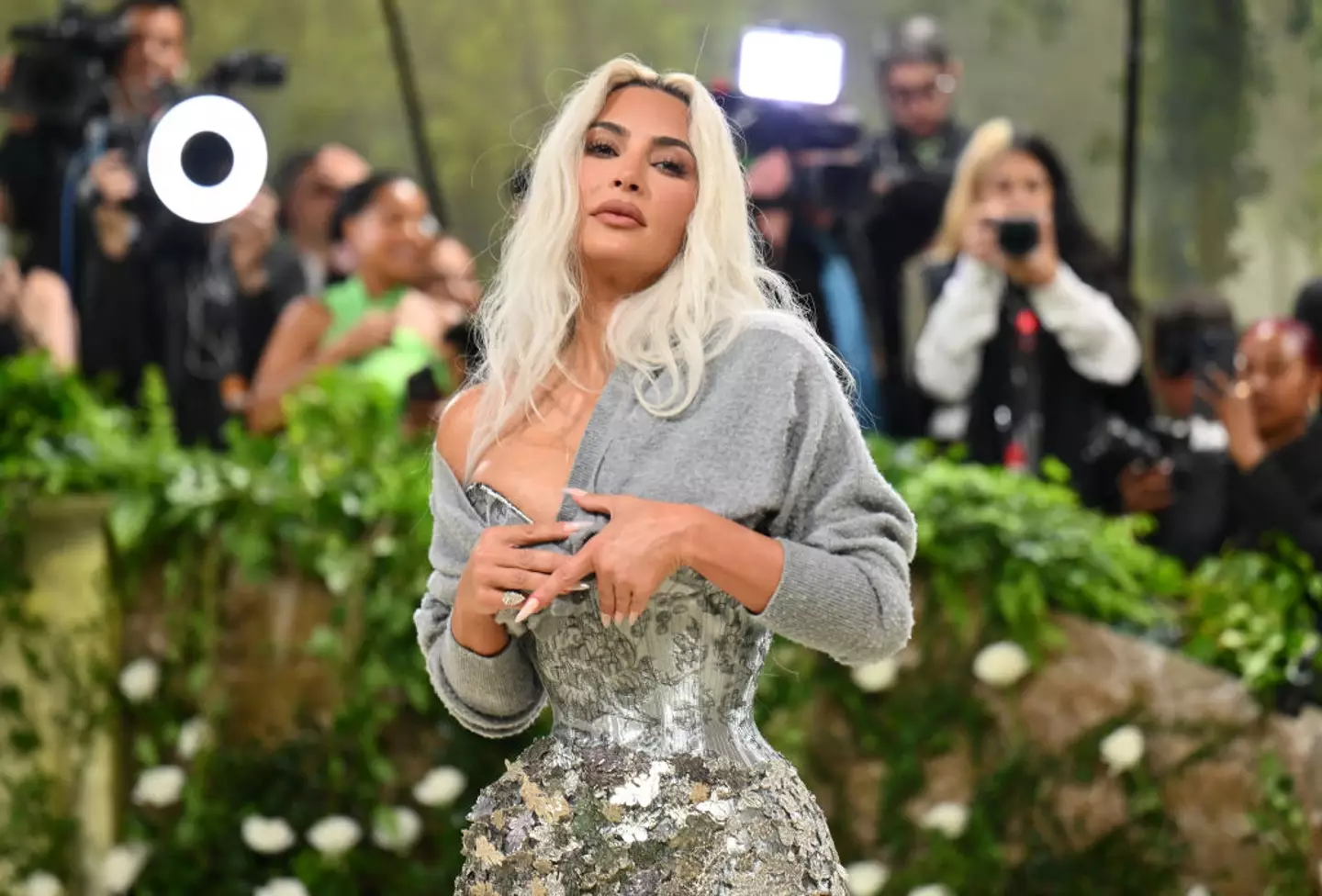Kim Kardashian has been slammed for her Met Gala outfit. (ANGELA WEISS / Contributor / Getty Images)