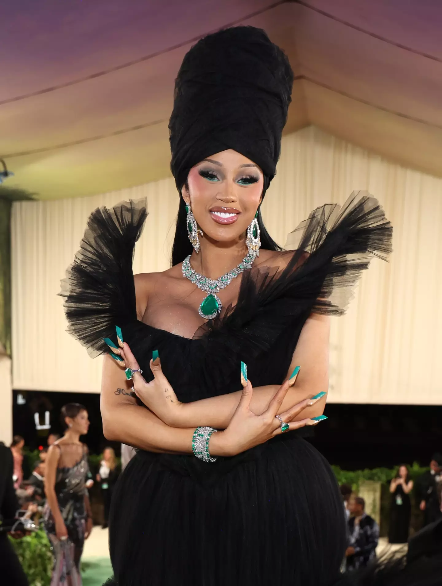 Cardi B has defended herself (Kevin Mazur/MG24/Getty Images for The Met Museum/Vogue)