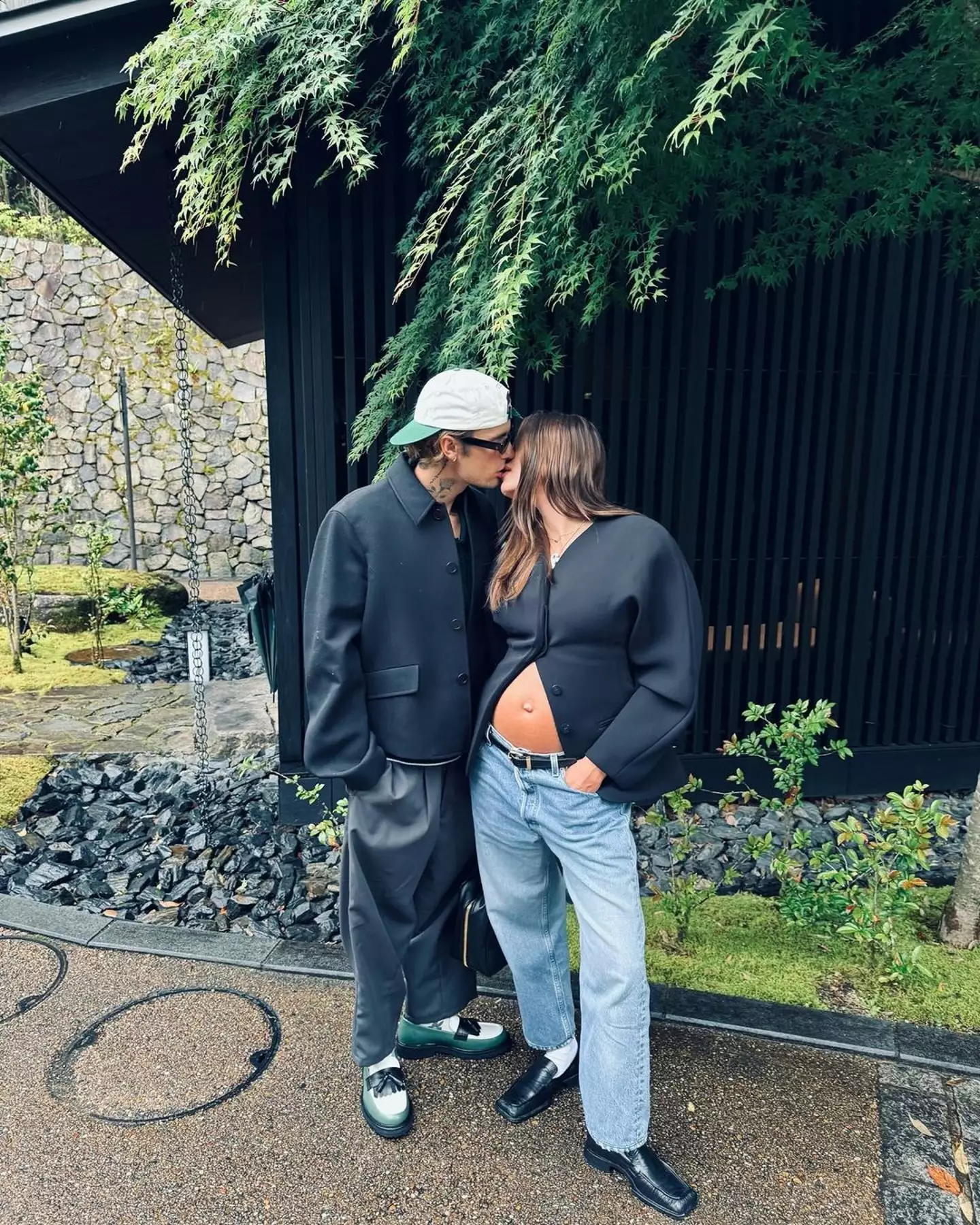 Justin and Hailey are expecting their first child together. (Instagram/@justinbieber)