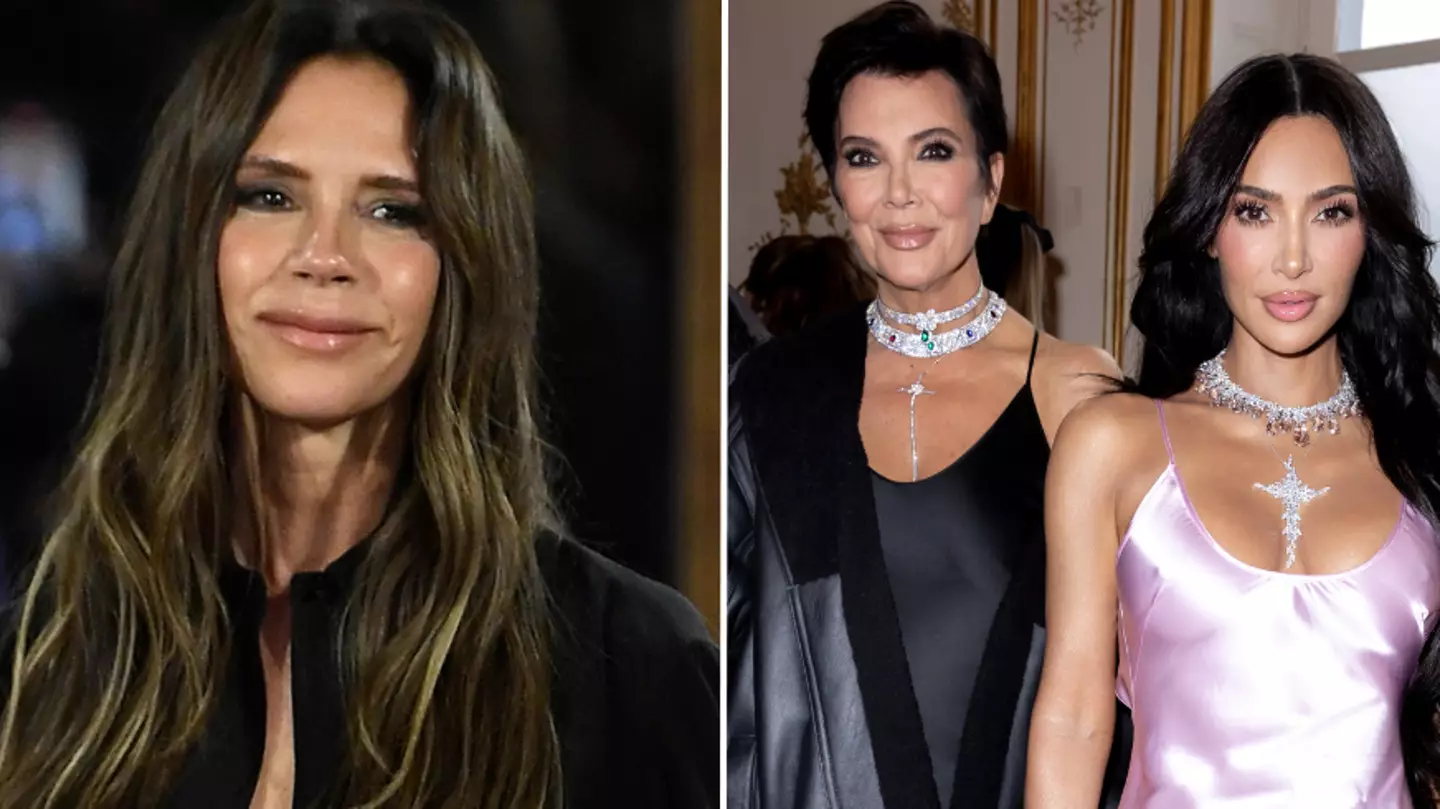 Victoria Beckham reacts to Kim Kardashian turning up late to fashion show