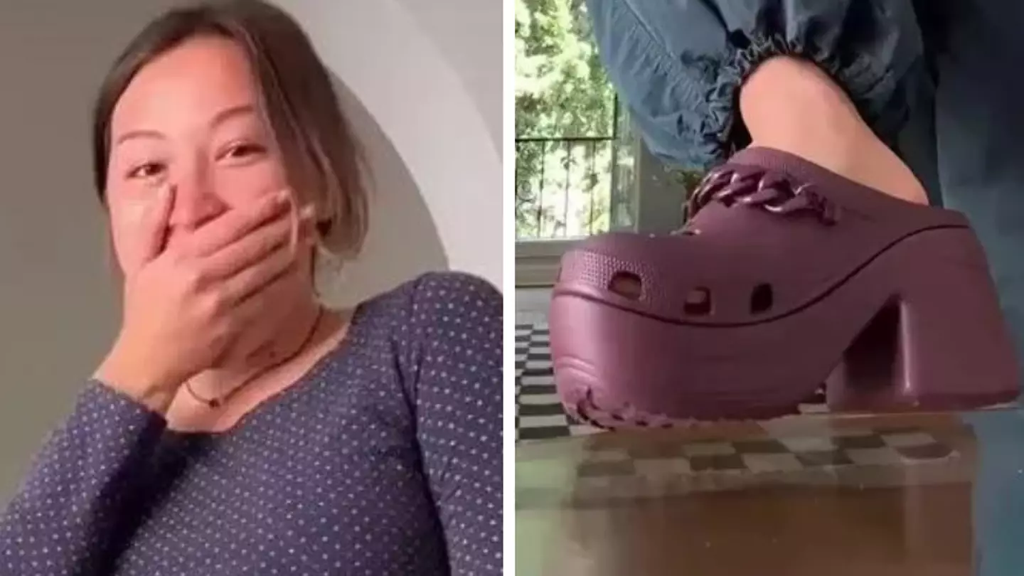 People divided over ‘ugliest shoe to ever exist’ after spotting heel version of Crocs