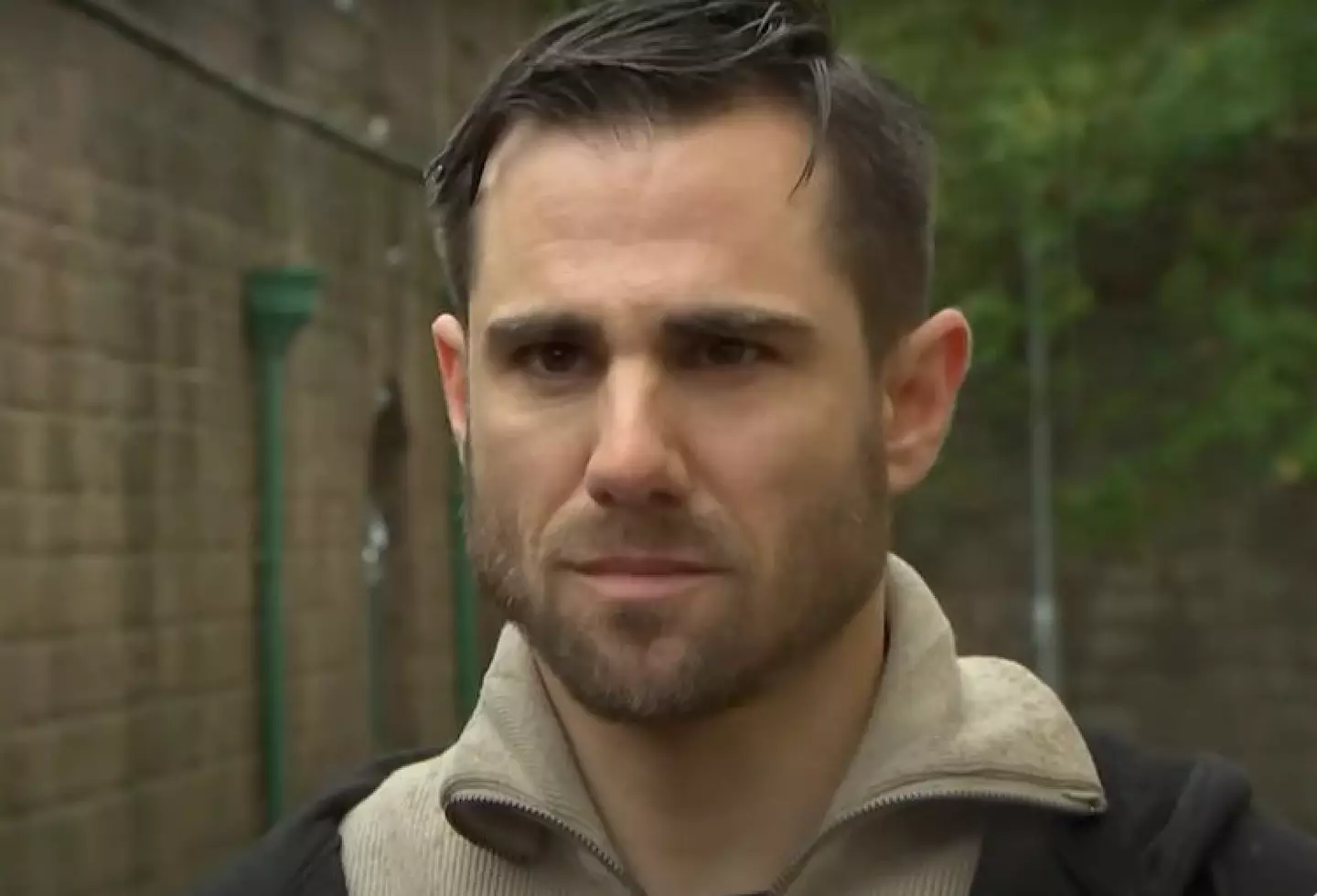 Peter as Gareth on Hollyoaks. (Channel 4)