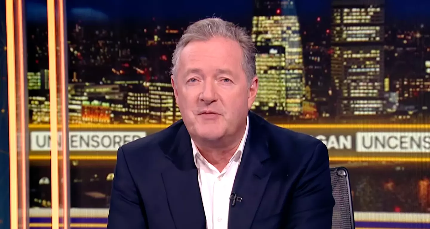 Piers has been criticised for the interview (Piers Morgan Uncensored)