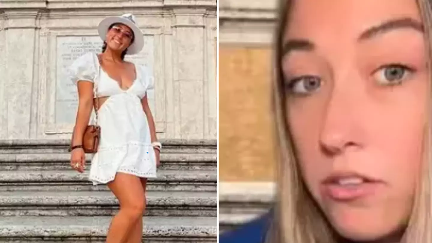 Tourist warns others about strict Rome dress code after wearing white summer dress