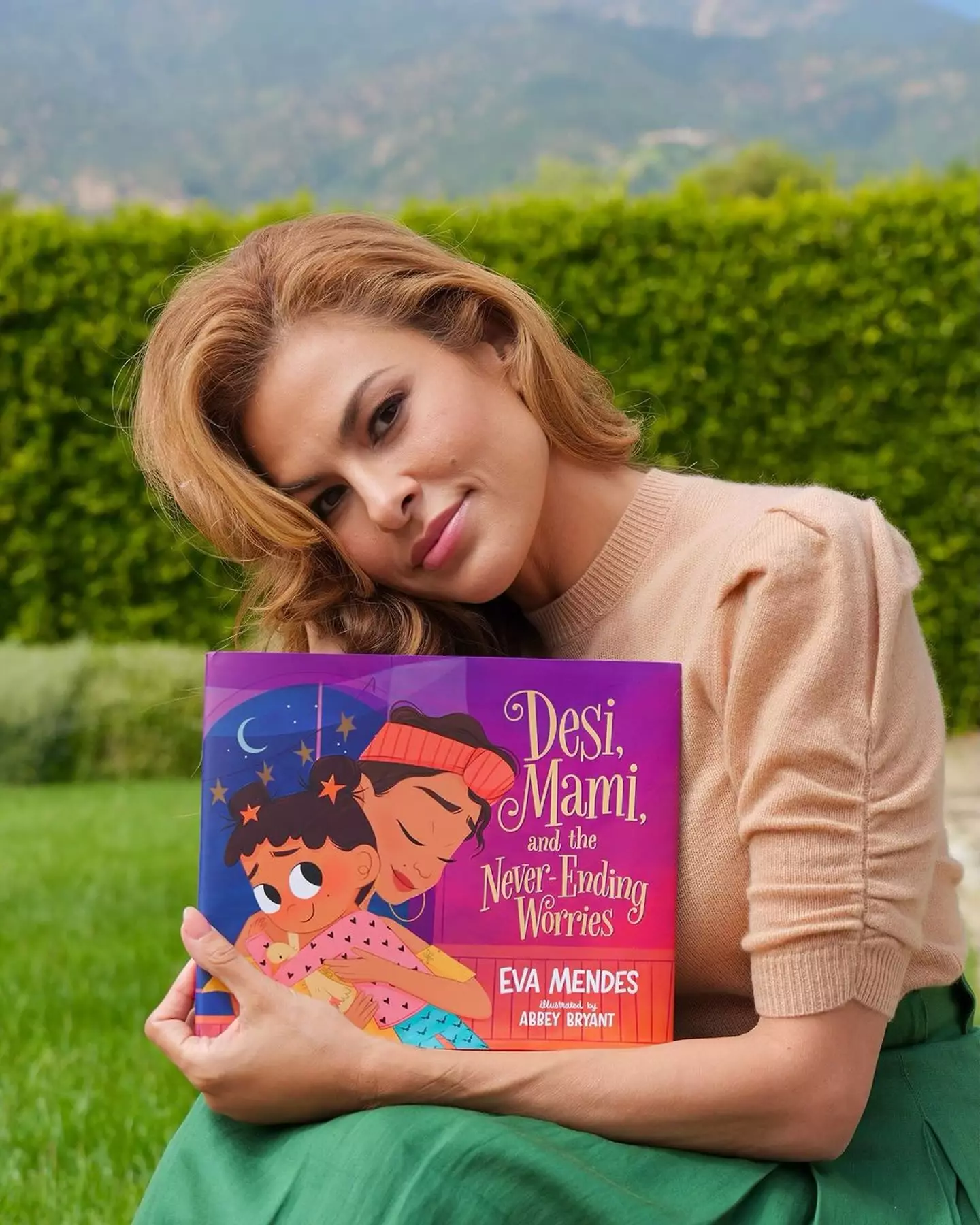 Desi, Mami and the Never-Ending Worries is Eva's first book. (Instagram/@evamendes)