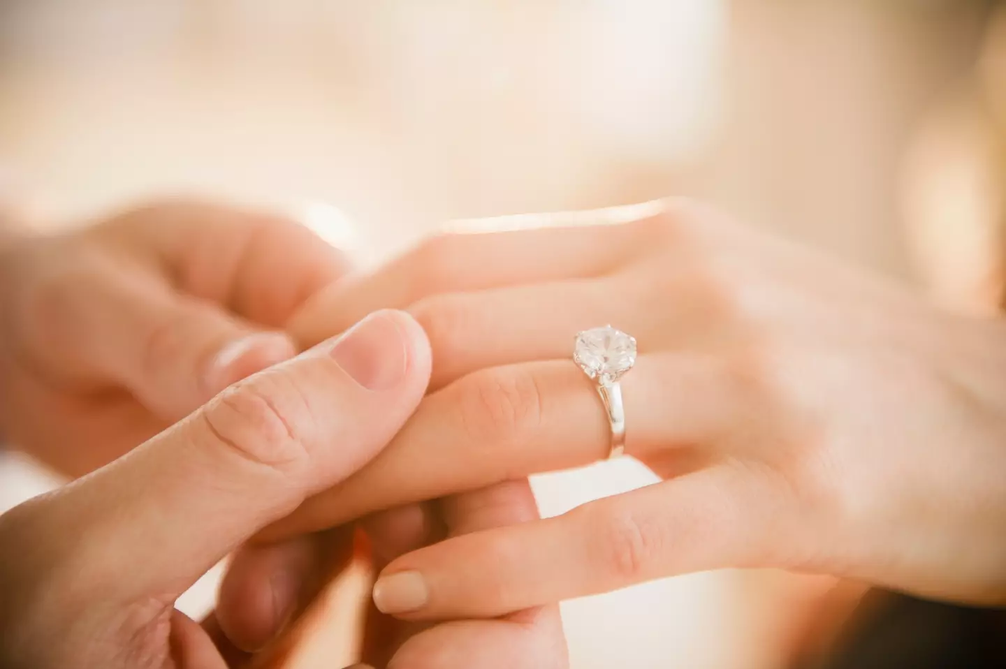 The engagement story has had listeners in floods of tears. (Getty Stock Image)