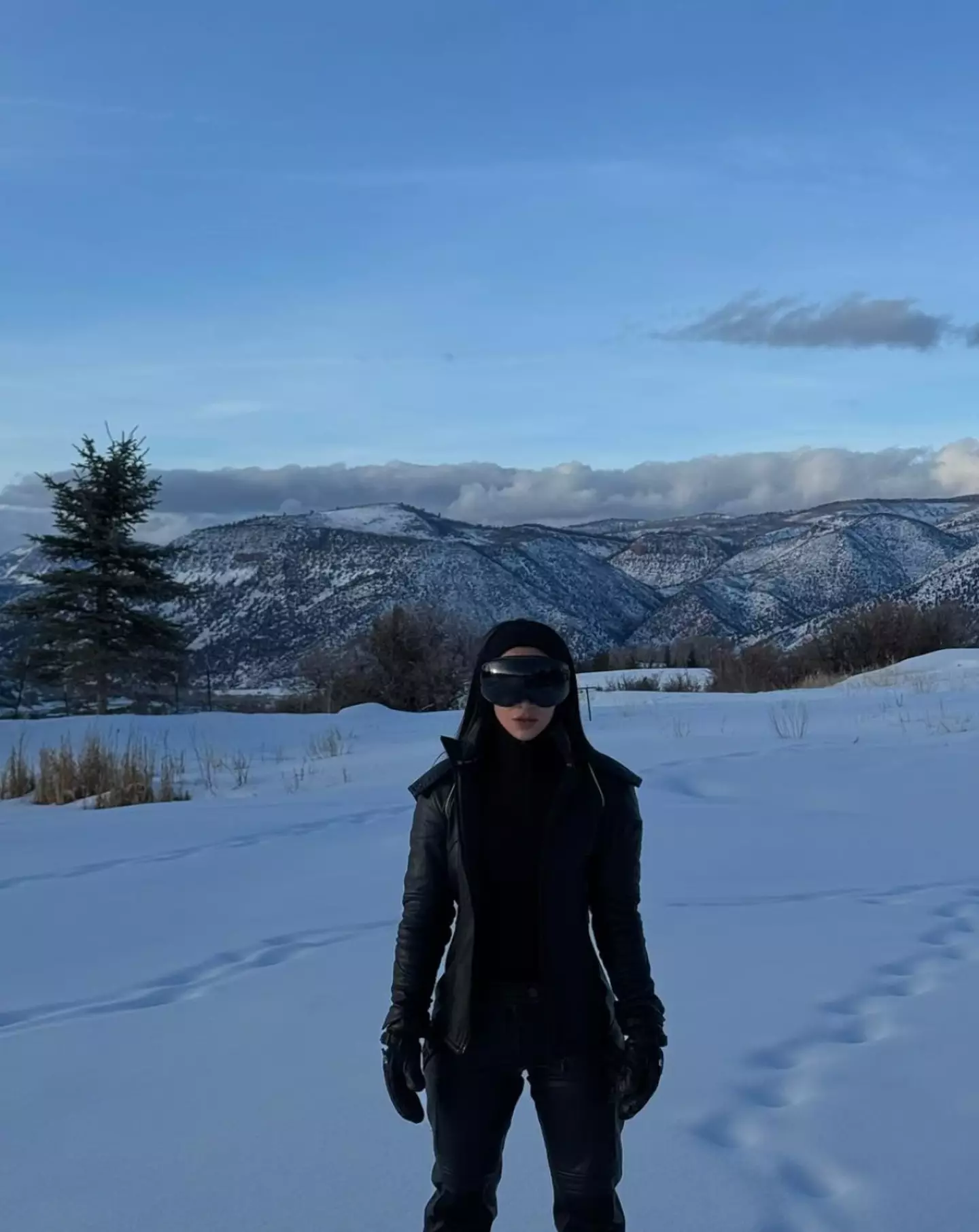 Kim was on a family vacation in Aspen when she opened up about the new health issue. (Instagram/@kimkardashian)