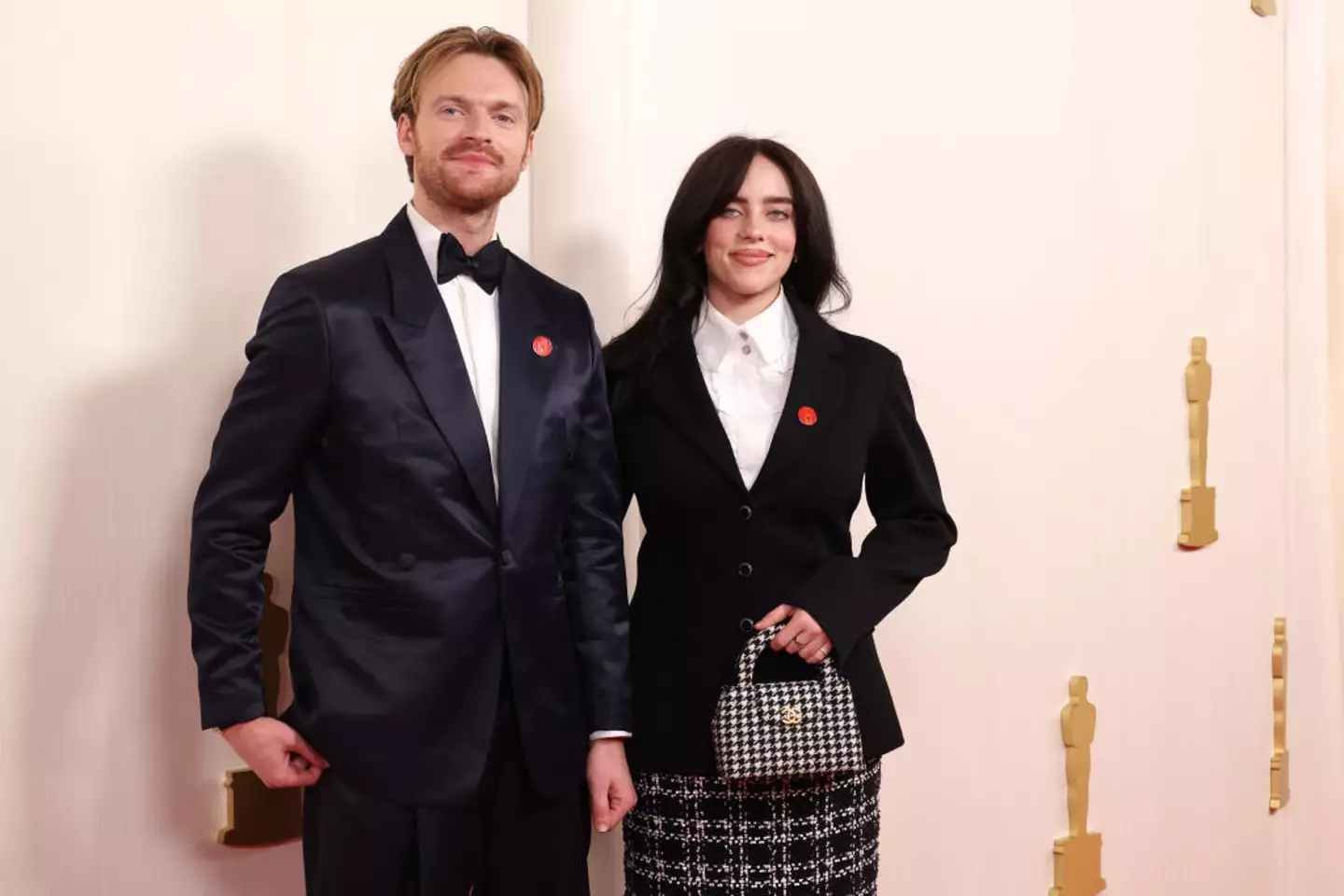 Finneas O'Connell and Billie Eilish are facing nepo baby allegations. (JC Olivera/Getty Images)