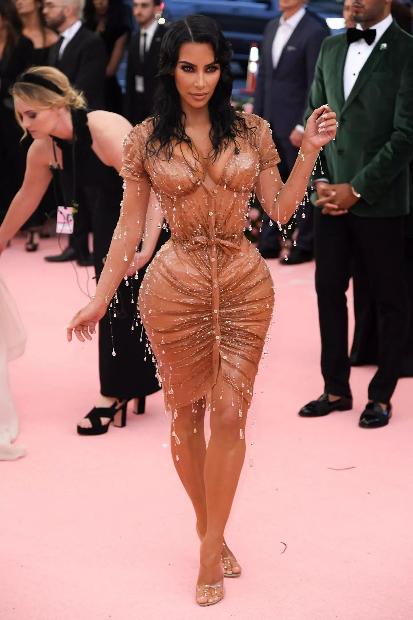 Kim's 2019 Met Gala dress (