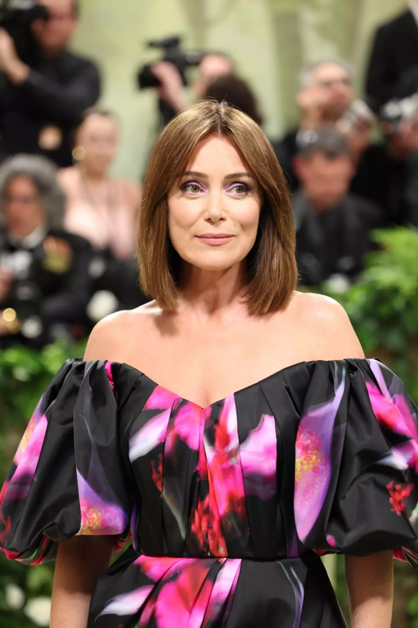 Fans were confused but delighted to see Keeley Hawes on the Met Gala red carpet. (Aliah Anderson/Getty Images)