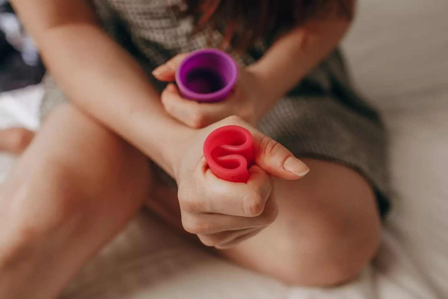 Leaving in a menstrual cup for too long can also cause TSS. (Helena Lopes / 500px / Getty Images)