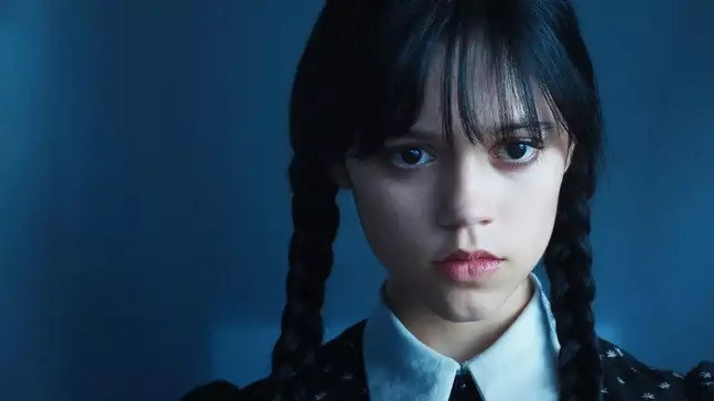 Jenna Ortega plays Wednesday Addams in the new series.