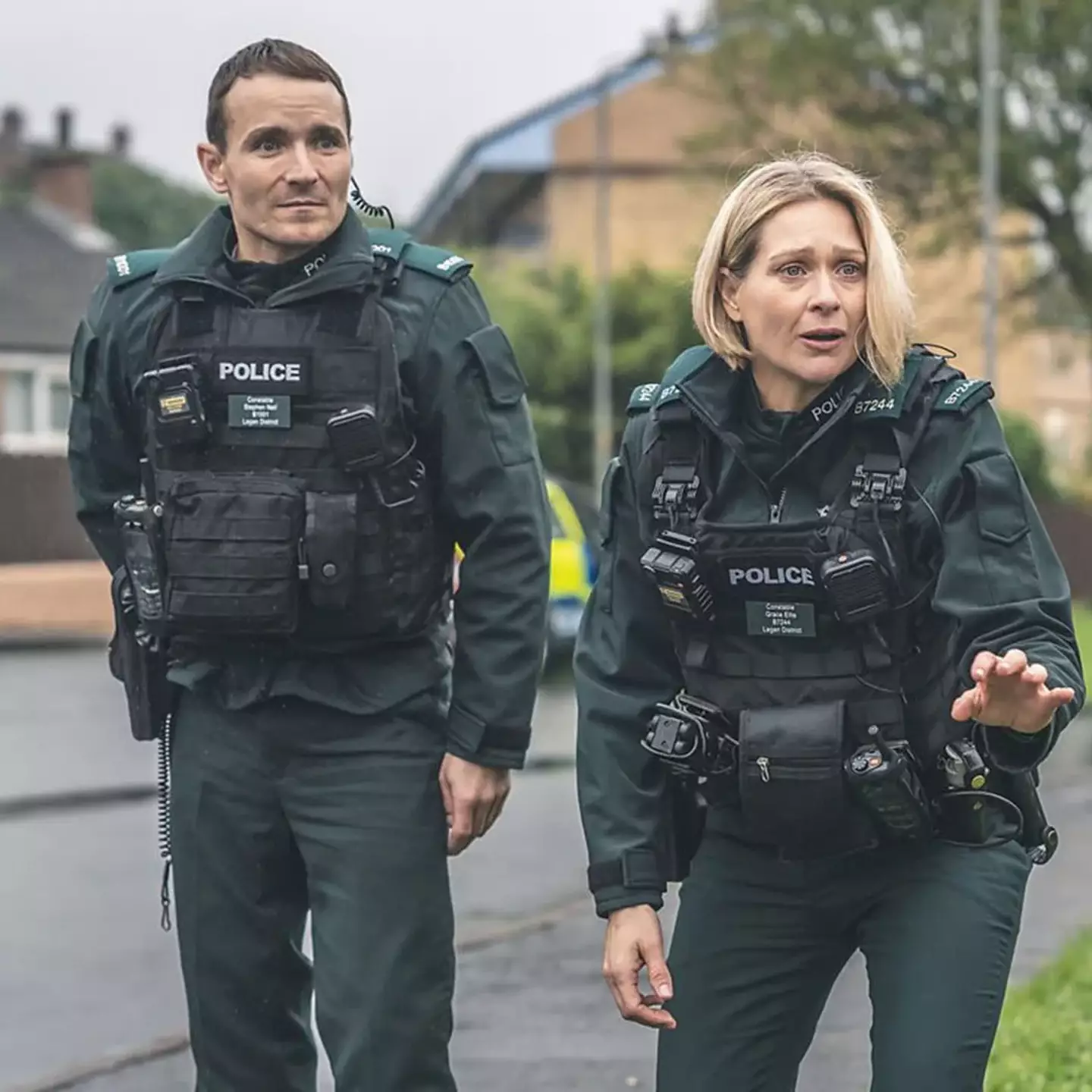 The gritty police drama first hit our screens back in March. (BBC)