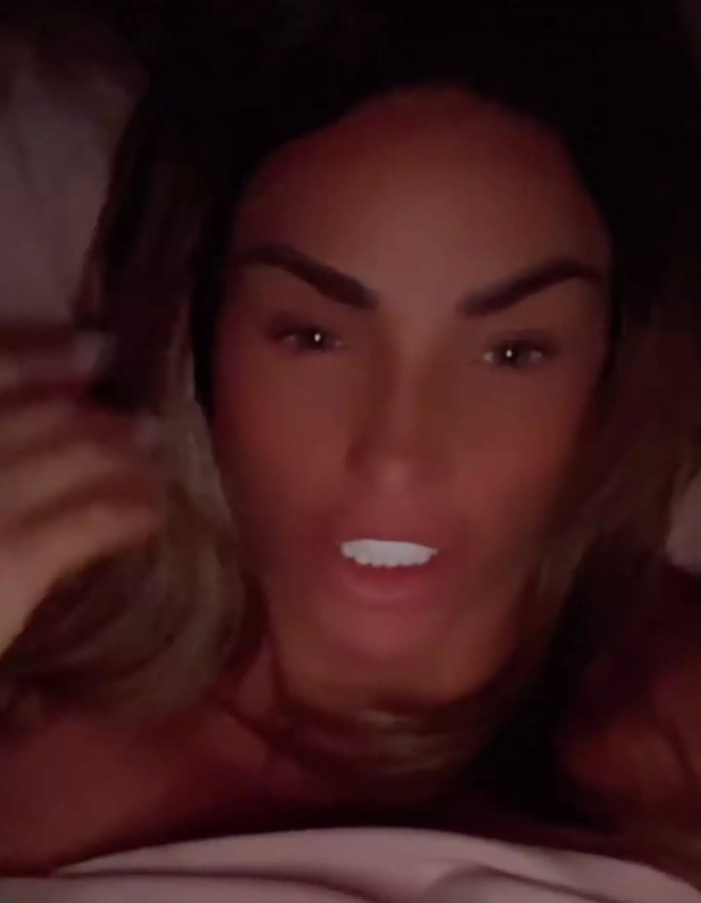 Katie Price has been criticised over a video she shared over Christmas.