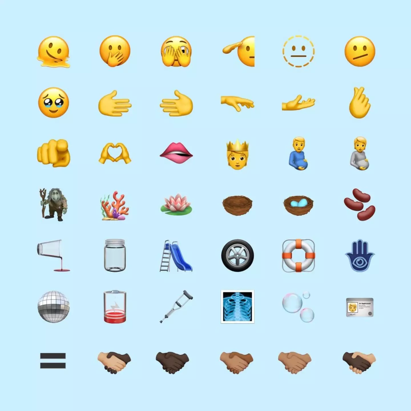 These emojis will be released later this year. (