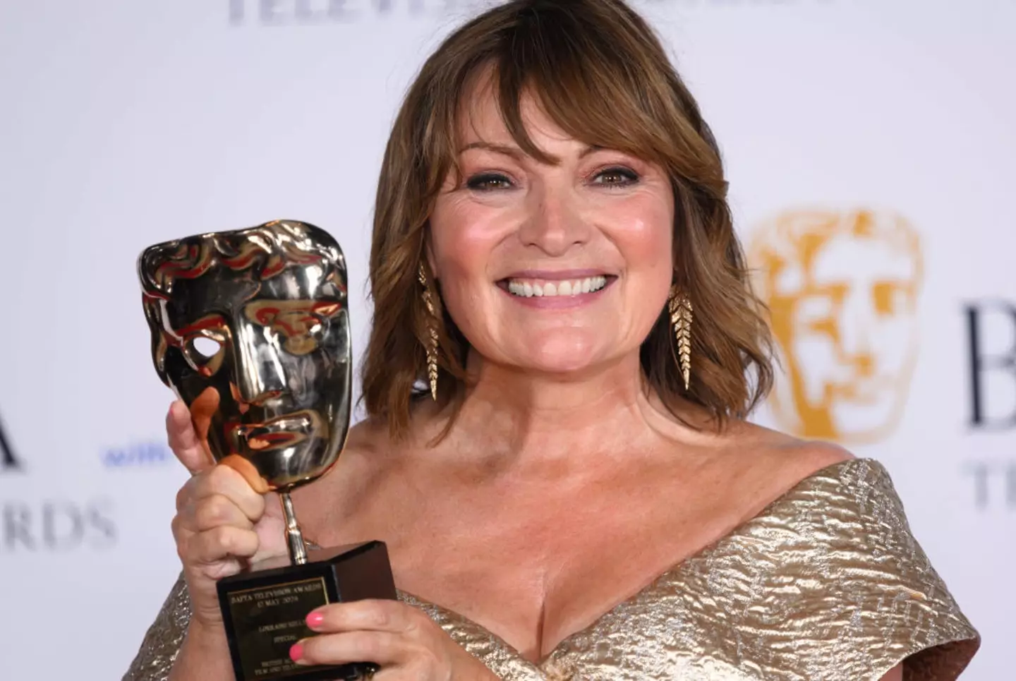 Lorraine Kelly was given a special award at last night's BAFTA ceremony. (Karwai Tang/WireImage)