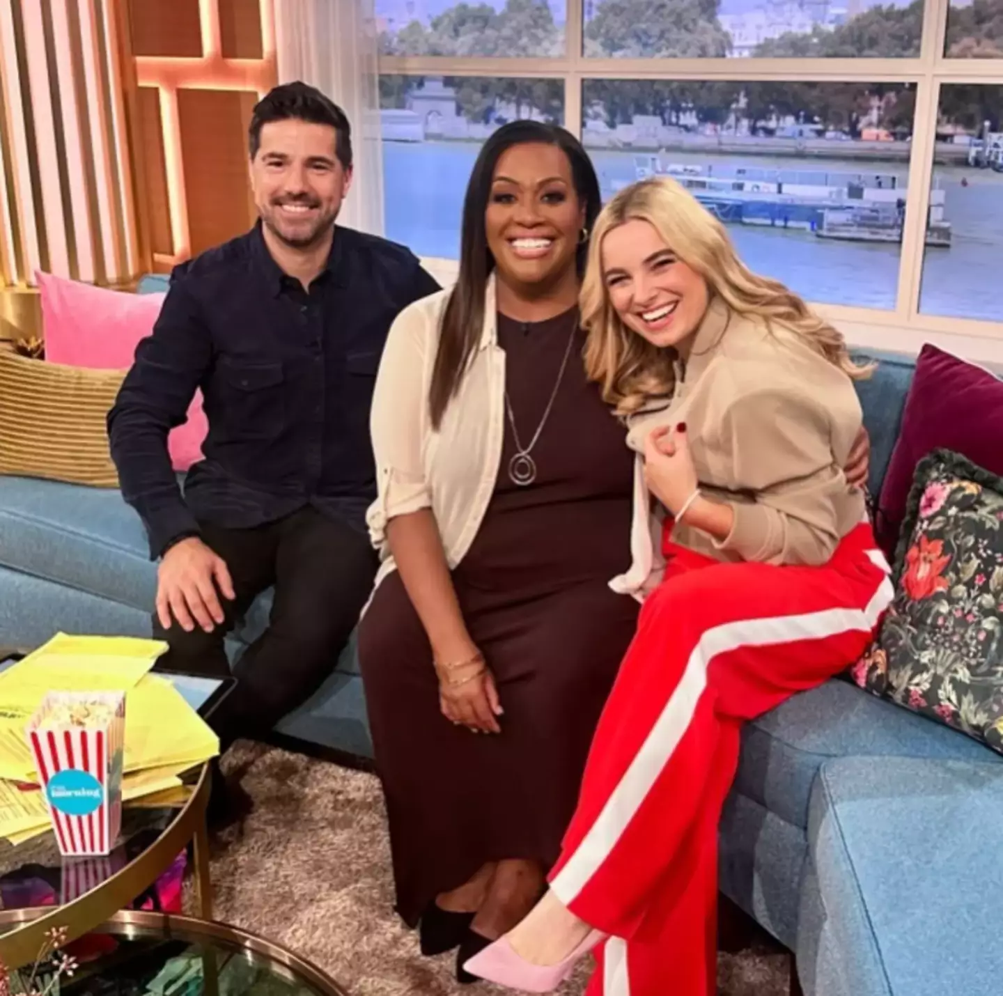 Sian Welby on This Morning. (Instagram/@sianwelby)