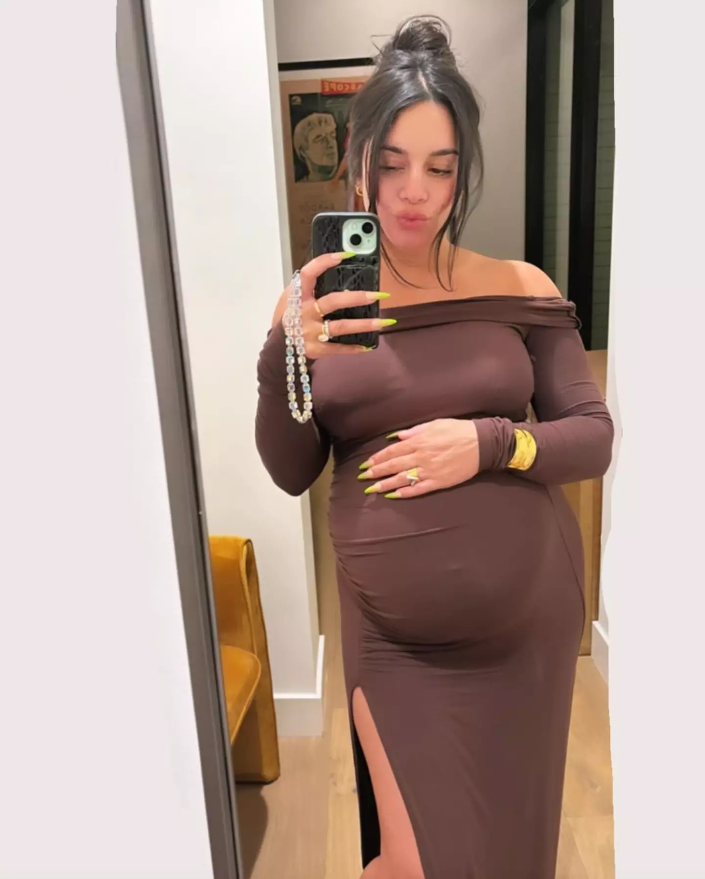 Vanessa first announced her pregnancy a few months back. (Instagram/@vanessahudgens)