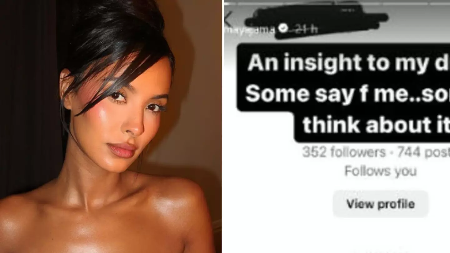 Maya Jama left speechless after sharing x-rated DM from fan