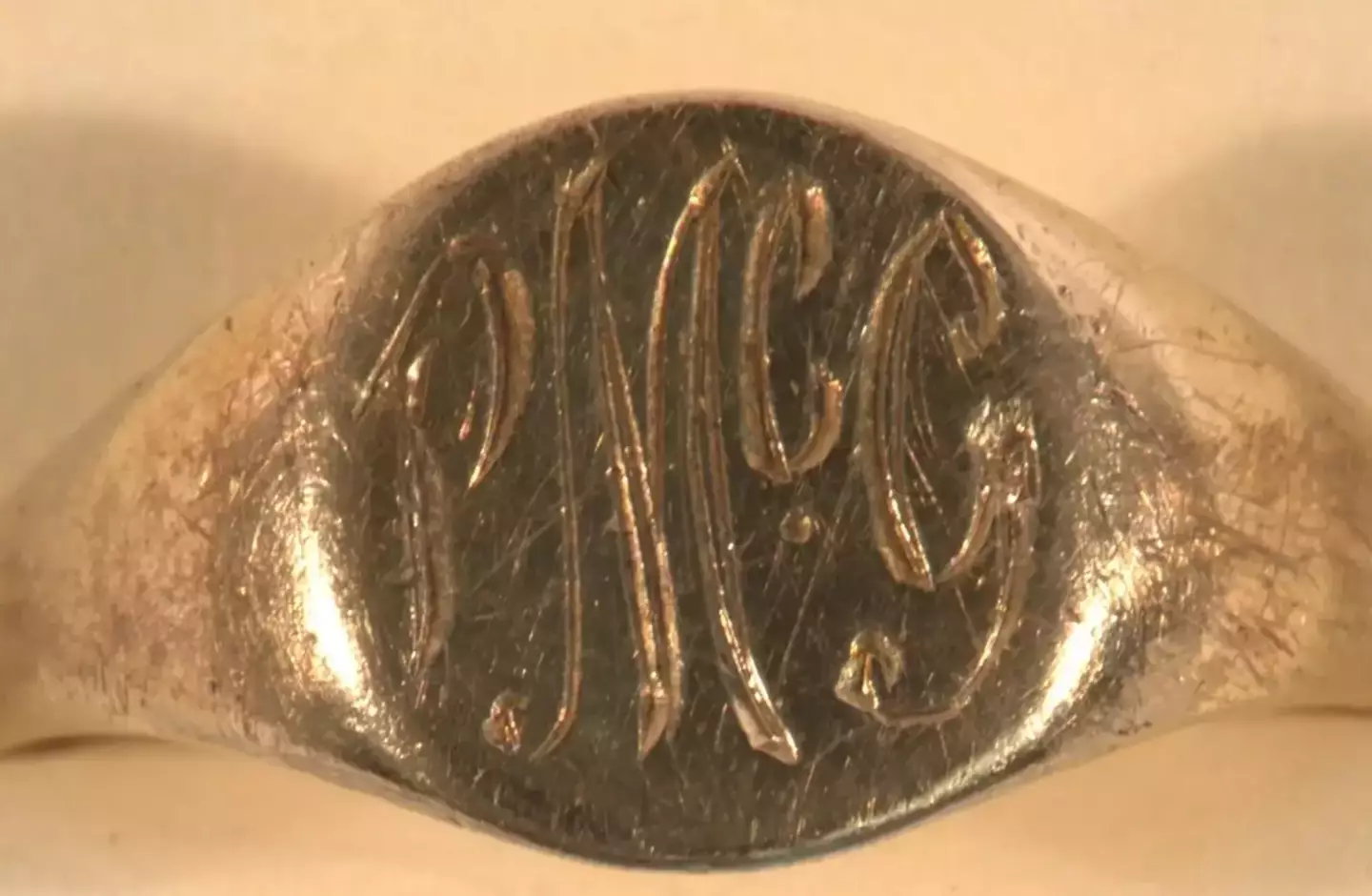 Patricia McGlone's ID matches the initials on a signet ring found next to her remains. (NYPD)