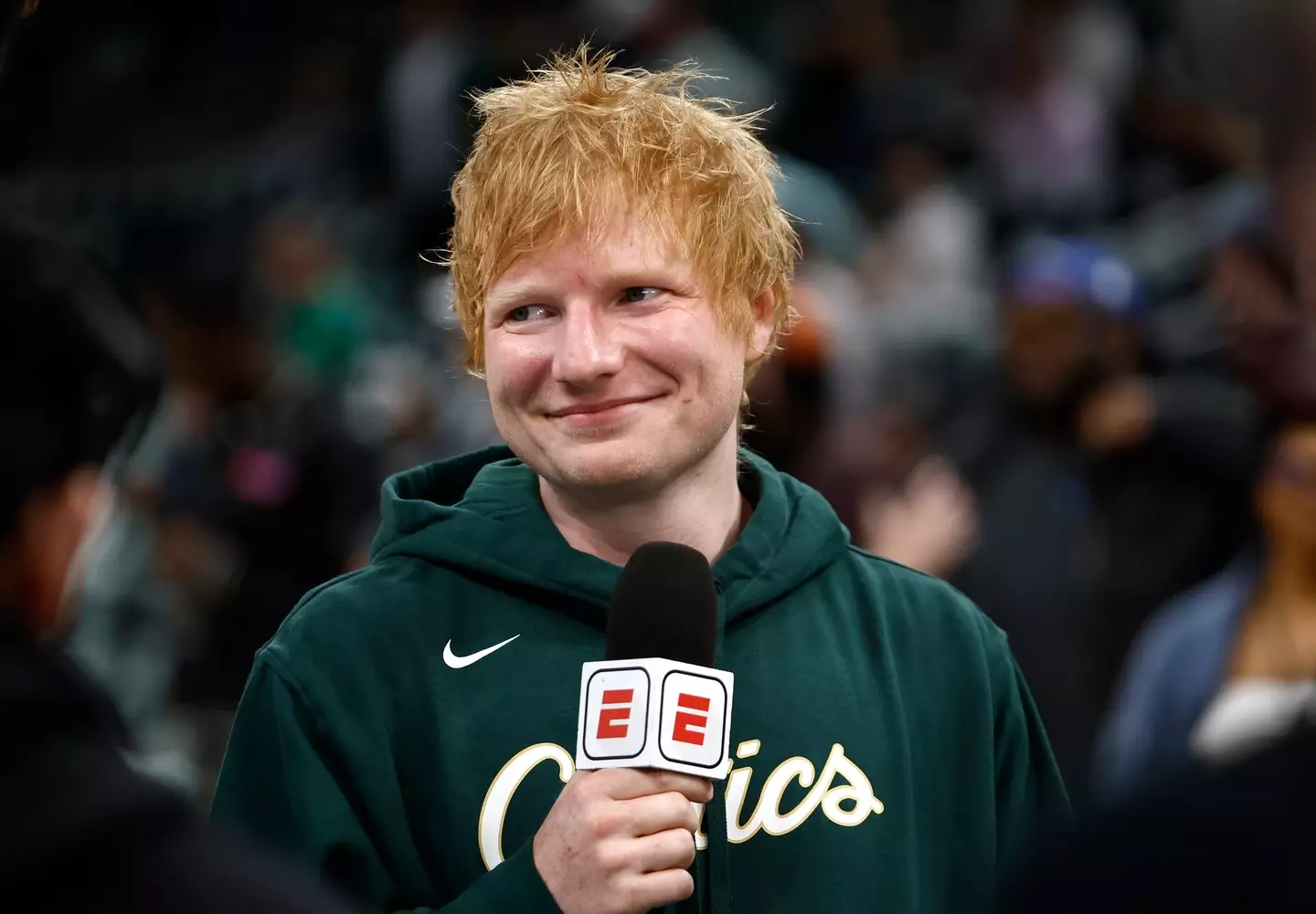 Ed Sheeran recalled meeting the King. (Winslow Townson/Getty Images)