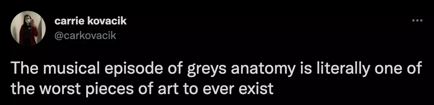 Grey's Anatomy fans weren't keen on the series (